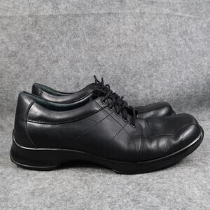 Dansko Shoes Mens 42 Oxford Ty Black Leather Dress Career Lace Up Comfort Casual